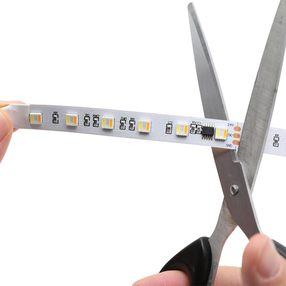 TM1906 Addressable RGBCCT 5in1 Color Chasing LED Strip Lights TM1906 Addressable RGBCCT 5in1 Color Chasing LED Strip Lights